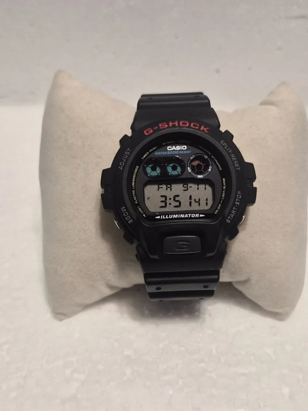 Casio G Shock Matte Black Digital